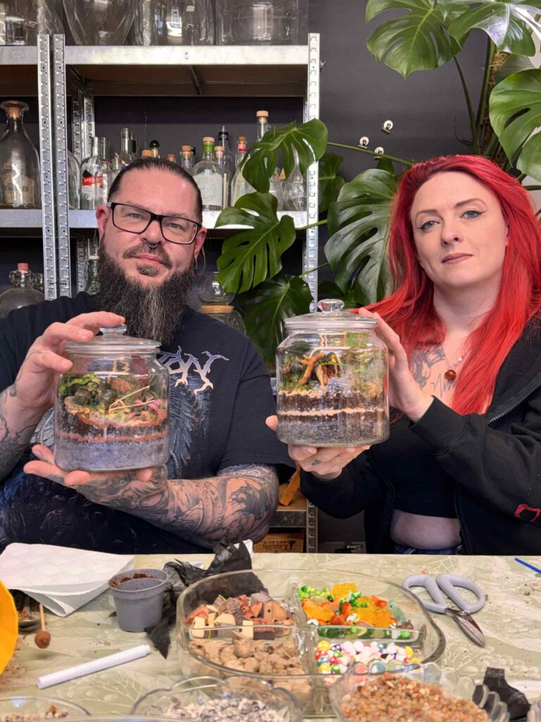 1.9L Cookie Jar Terrarium Workshop 24th April