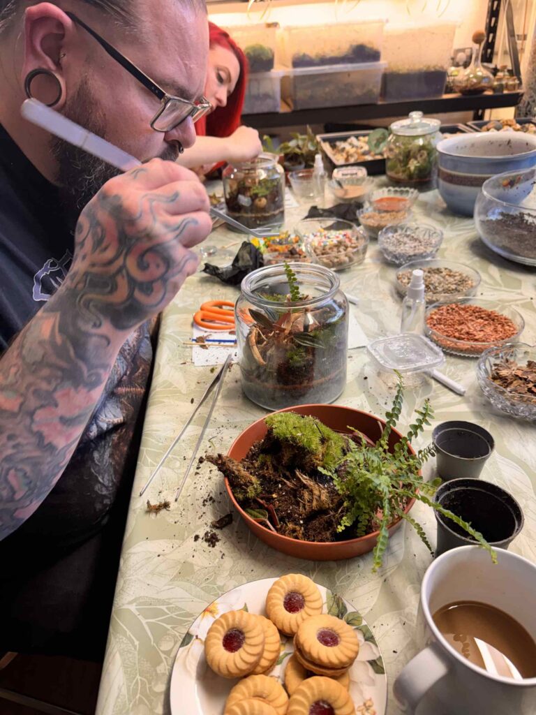 1.9L Cookie Jar Terrarium Workshop 24th April